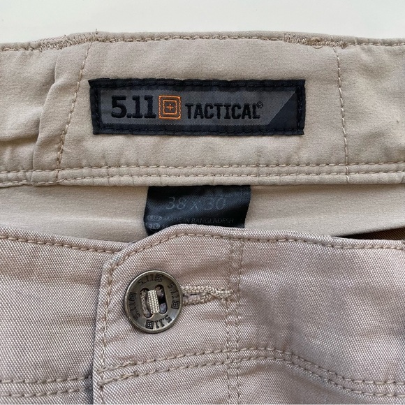 5.11 Tactical Men's Tan Khaki APEX Pant Size 38x29* - Picture 6 of 13